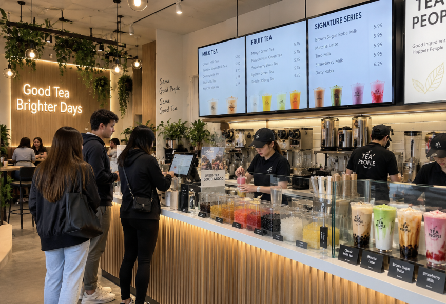 奶茶店
